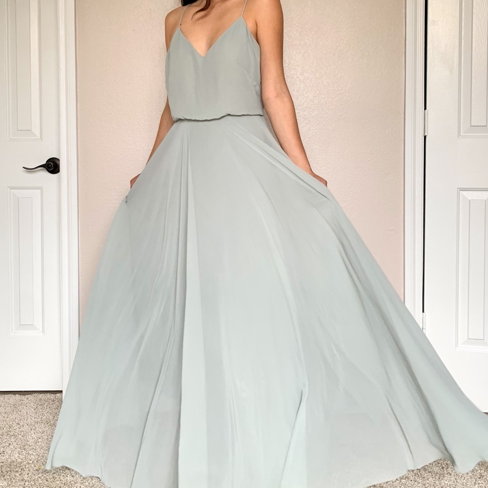 Jenny Yoo Inesse Dress - Morning Mist